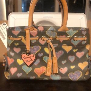 Authentic Dooney & Bourke Tassel Tote